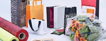Blumenseide, Verpackung für Topfpflanzen, exklusive Tragetaschen, Kartonagen, Geschenkboxen, Faltschachteln | © Europac